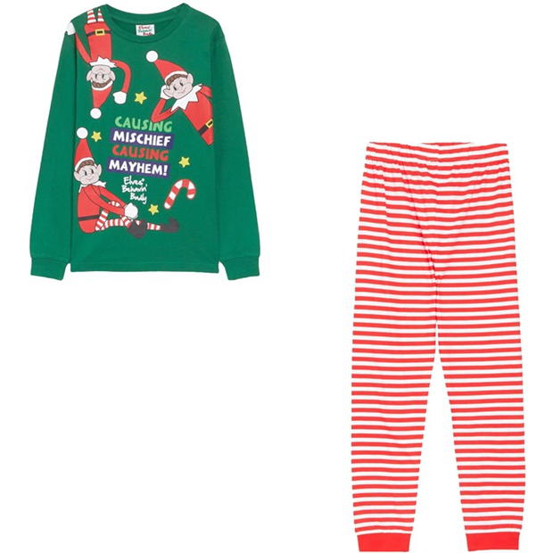 Character Unisex Elves Long Sleeve Pj Set