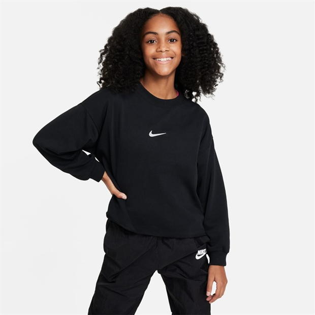 Nike Dance Big Kids' (Girls') Dri-FIT Fleece Crew