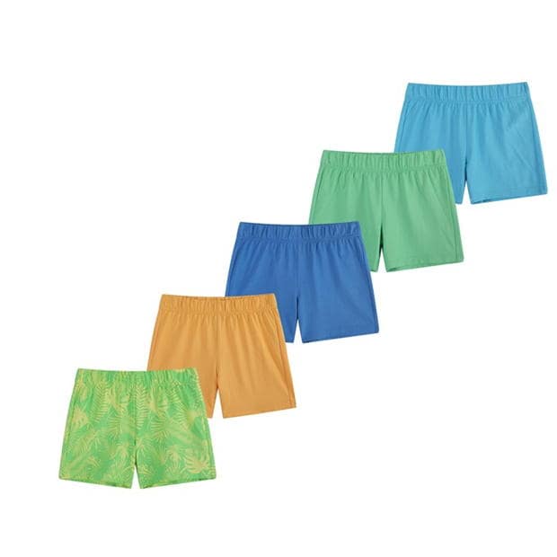 Studio Younger Boys 5 Pack Bright Shorts