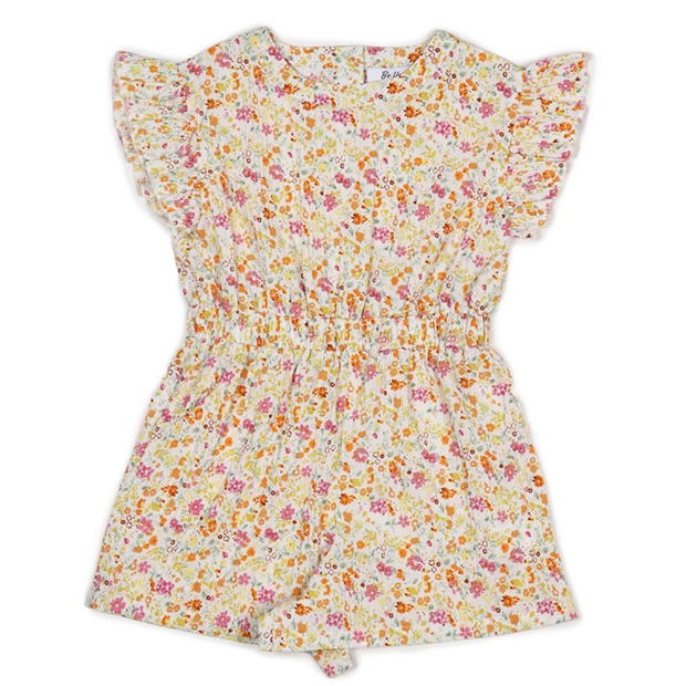 Be You Younger Girls Floral Playsuit