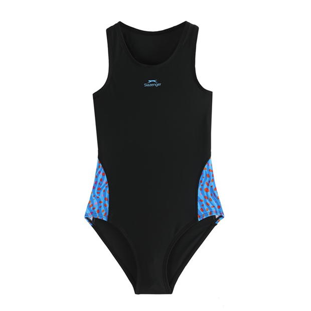 Slazenger Splice Racerback Swimsuit Junior