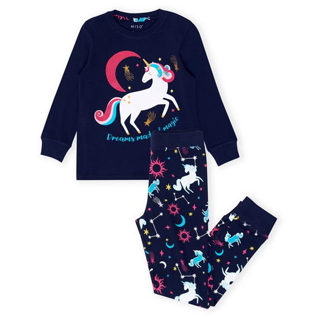 Miso Girls Unicorn Pyjama Set