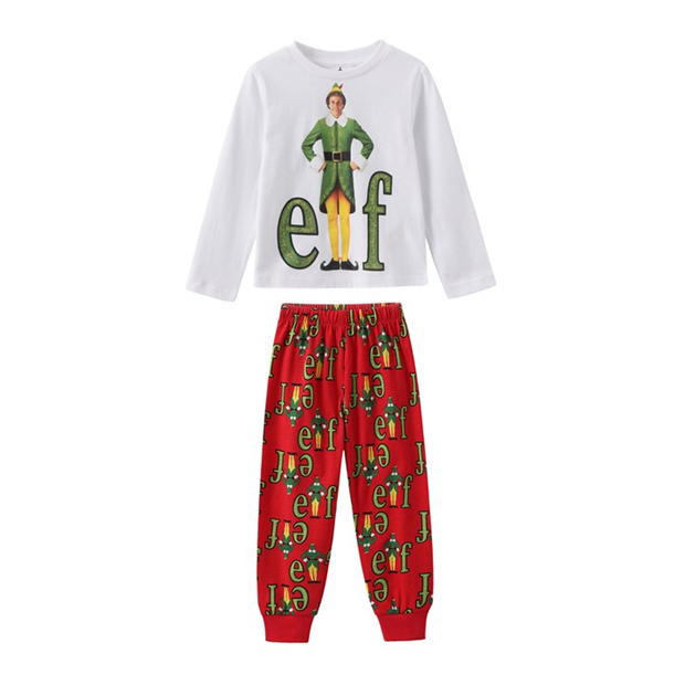 Character Elf Xmas Pajama Children