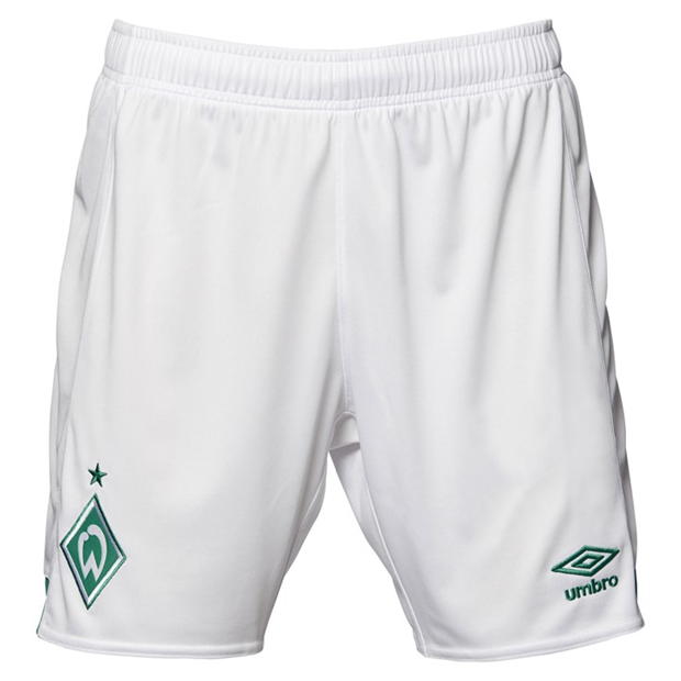 Umbro Werder Bremen Home Shorts 2021 2022 Juniors