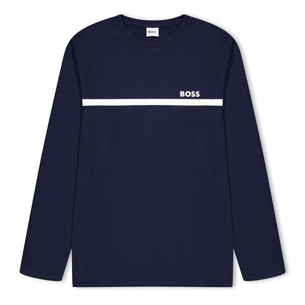 Boss LS Smll Lgo Tee In00