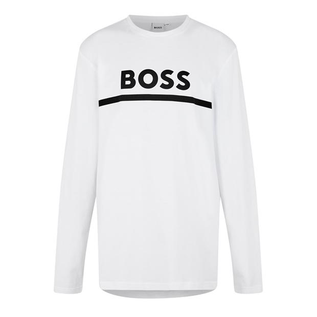 Boss Long Sleeve Large Logo T-Shirt Infants