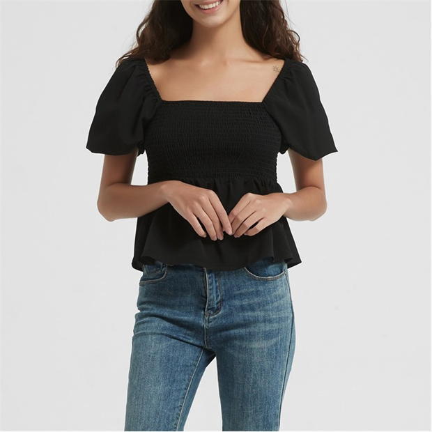 Be You Sleeve Peplum Top