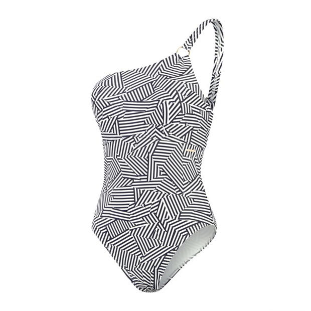 Speedo Womens Shaping Printed Asymmetric 1 Piece