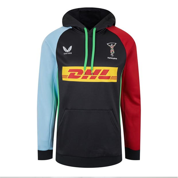 Castore Harlequins Training Hoodie 2024 2025 Adults