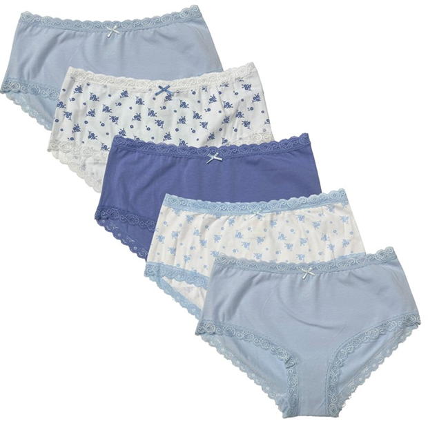 Be You Pack Lace Detail Shortie Briefs