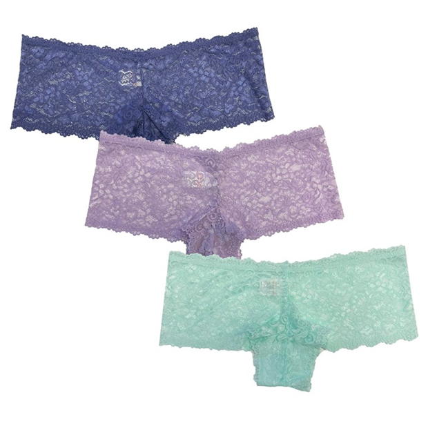 Be You Pack Lace Shortie Briefs