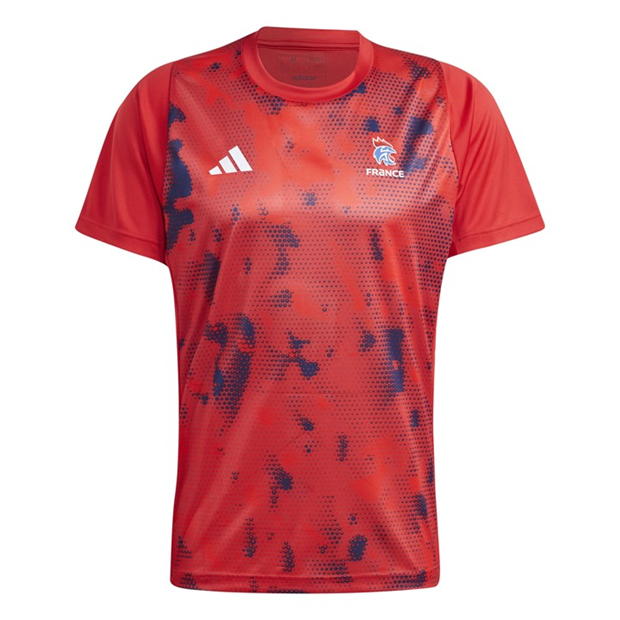 adidas France Handball T-Shirt Mens