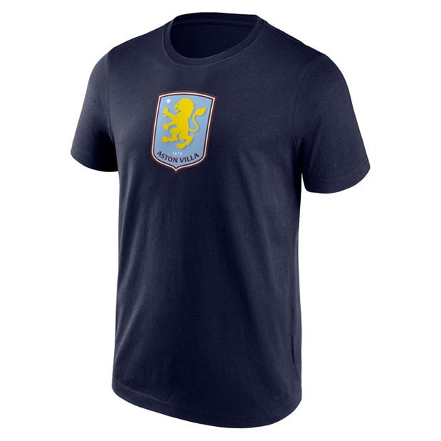 Aston Villa FC Essential Logo T-Shirt Mens