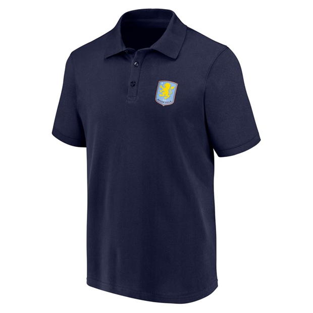 Aston Villa FC Crest Polo Mens