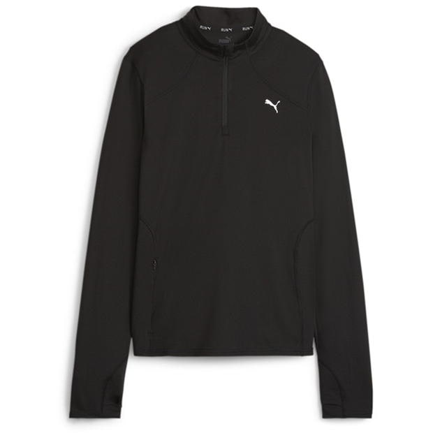 Puma Run Cloudspun Quarter Zip Fleece Womens