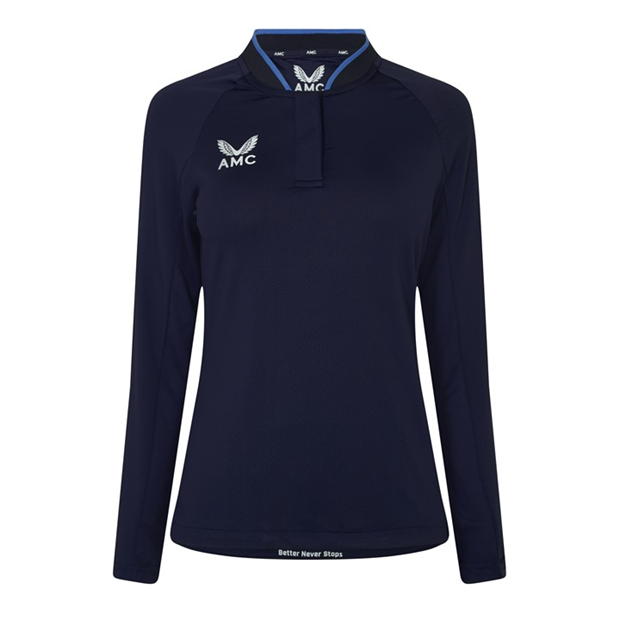 Castore Long Sleeve Polo Top Womens