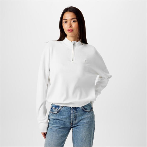 Jack Wills quarter Zip Knit Jumper