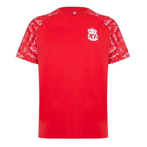 Team Liverpool Poly T-shirt Adults