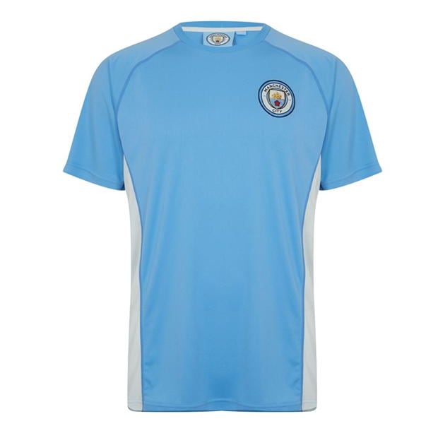 Source Lab Lab Manchester City FC Poly T-Shirt Mens