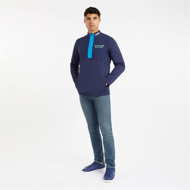 Umbro Williams Racing Half-Zip Fleece