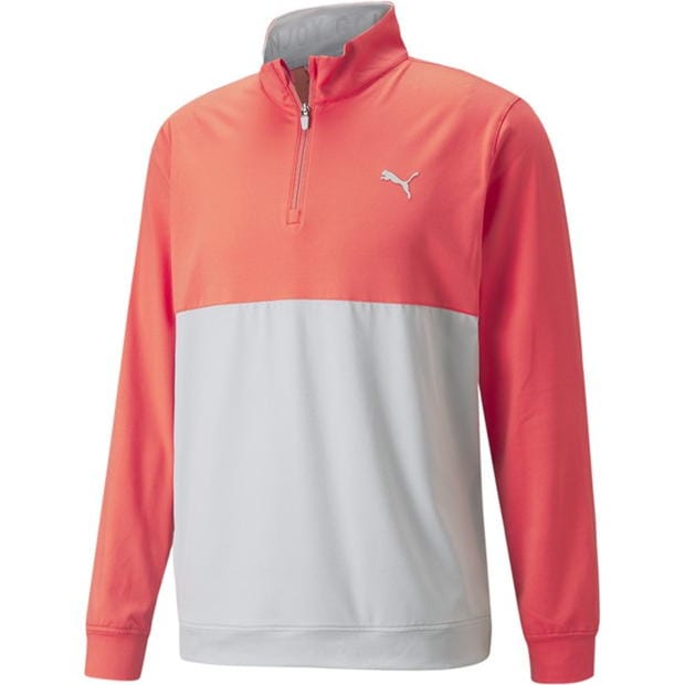 Puma Gamer Colorblock quarter Zip Fleece Mens