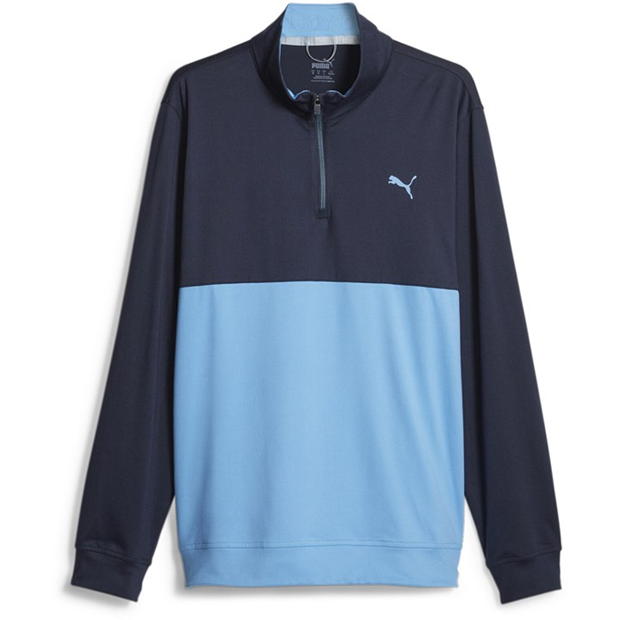 Puma Gamer Colorblock quarter Zip Fleece Mens