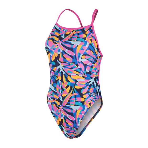 Speedo Club Training Placement Digital  V-Back Swimsuit