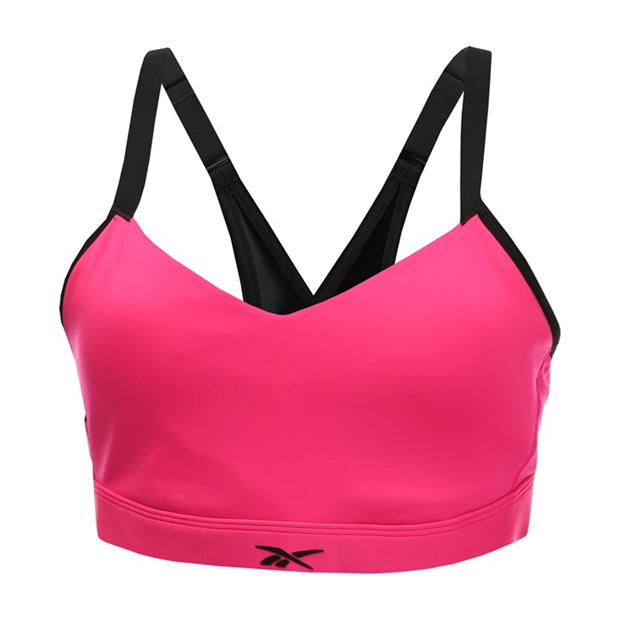 Reebok Hero Medium-Impact Strappy Bra Womens Medium Impact Sports