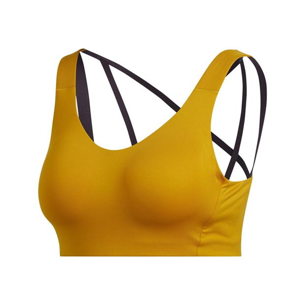 adidas Stronger For It Alpha Bra Female Medium Impact Sports Womens