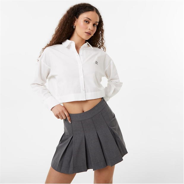 Jack Wills Cropped Logo Shirt