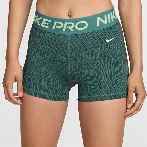 Nike Pro Women's Dri-FIT Mid-Rise 3 Printed Shorts