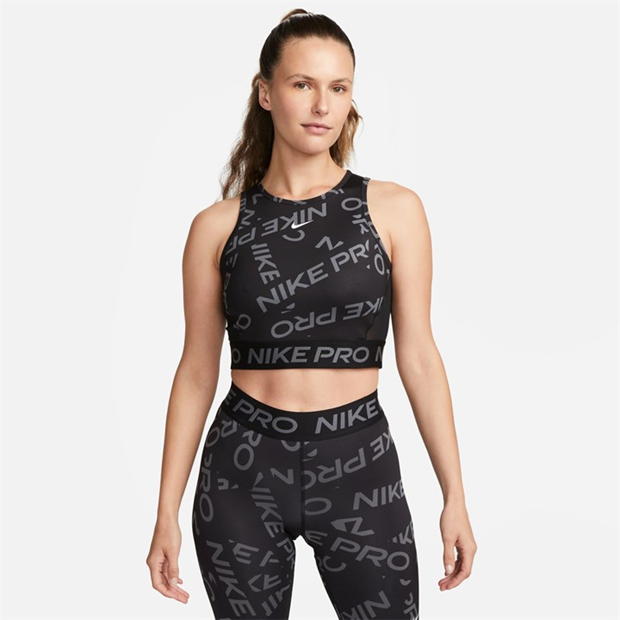 Nike Pro Dri-FIT Women's Crop Printed Tank Top