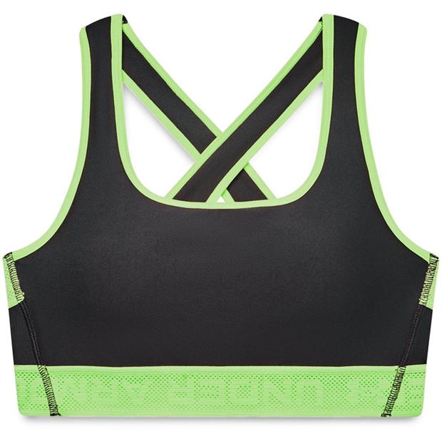 UNDER ARMOUR Under Cross Back Mid Sports Bra Womens