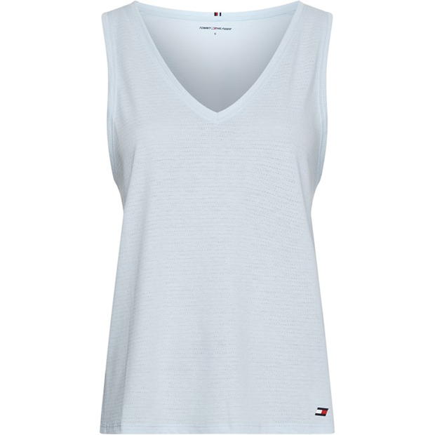 Tommy Sport MESH V-NK TEE SS