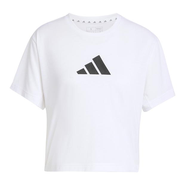 adidas Train Essentials Big Logo Performance Training T-Shirt Womens