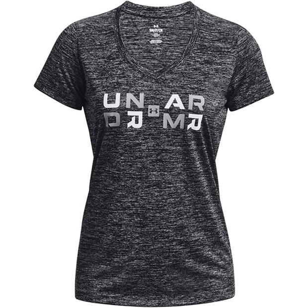 Under Armour Armour Tech Twist Graphic Ssv Gym Top Womens