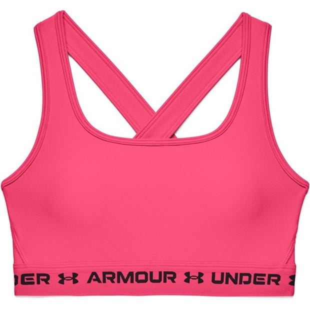 Under Armour Mid Crossback + Sports Bra Womens