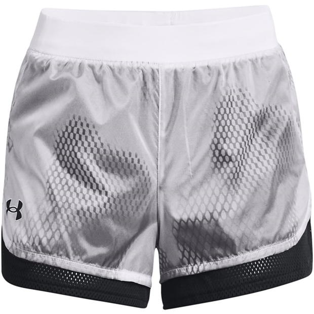 Under Armour Armour Ua Woven Layered Shorts Gym Short Womens