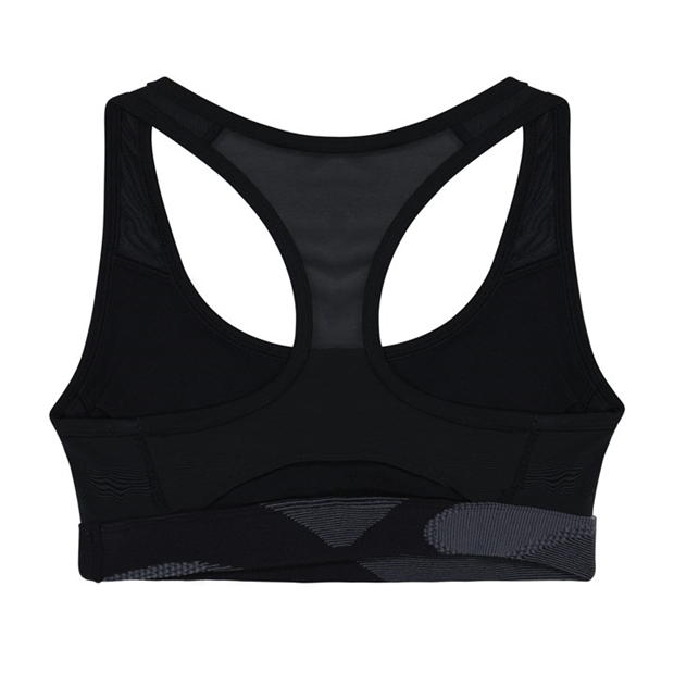 Reebok Lux Racer Sports Bra Womens Medium Impact