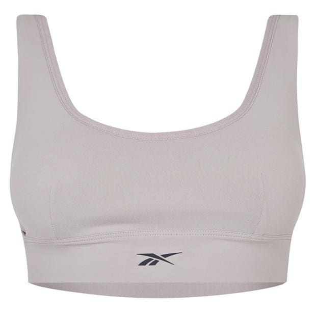 Reebok Studio Stripped Minimalist Bra Womens Medium Impact Sports