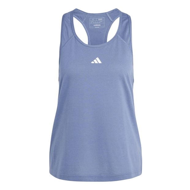 adidas Train Essentials Minimal Branding Racerback Tank Top Womens