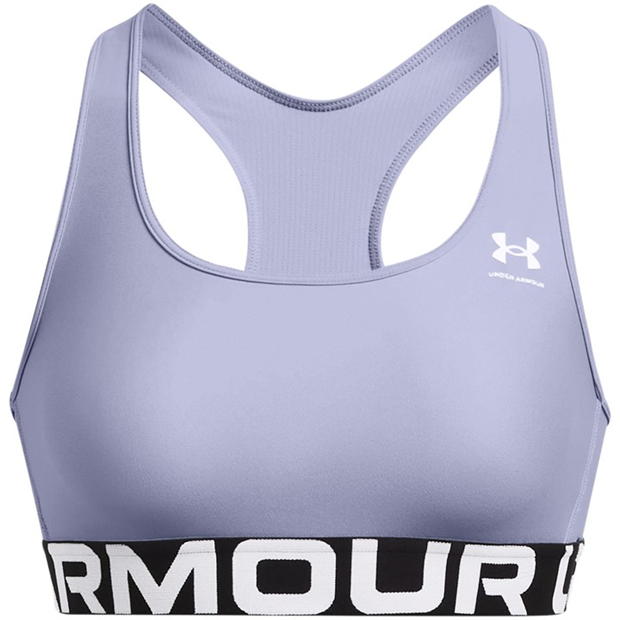 Under Armour HeatGear Authentics Medium Support Sports Bra Womens