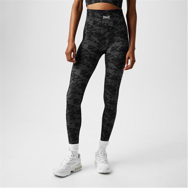 Everlast High Rise Camo Seamless Leggings Womens