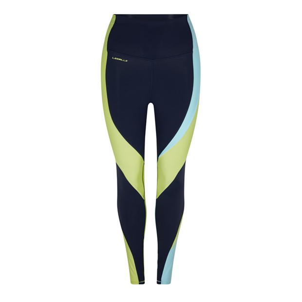 Reebok Les Mills¿ High-Rise Colorblock Lux Leggings Women Gym Legging Womens