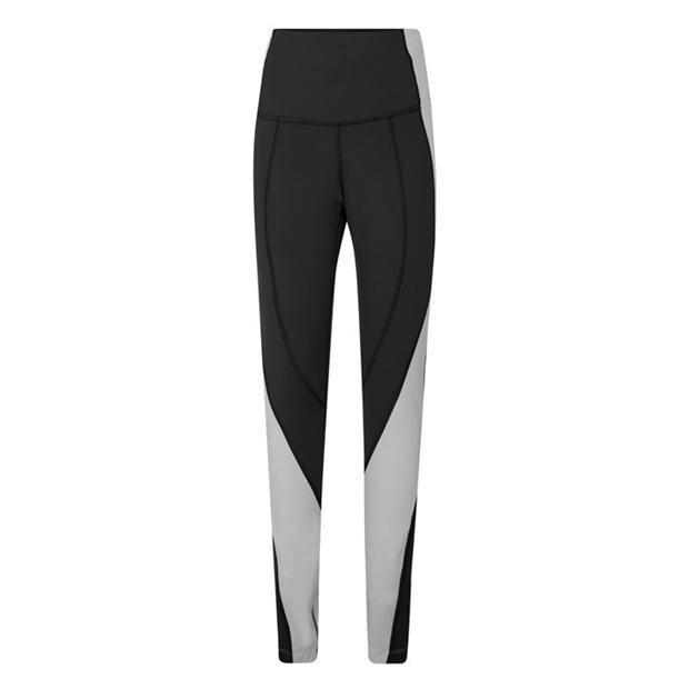 Reebok Lux High-Rise Colorblock Leggings Womens Gym Legging