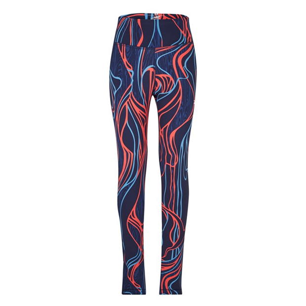 Reebok Lux Perform Nature Grown Print Mid-Rise Leggings W Gym Legging Womens