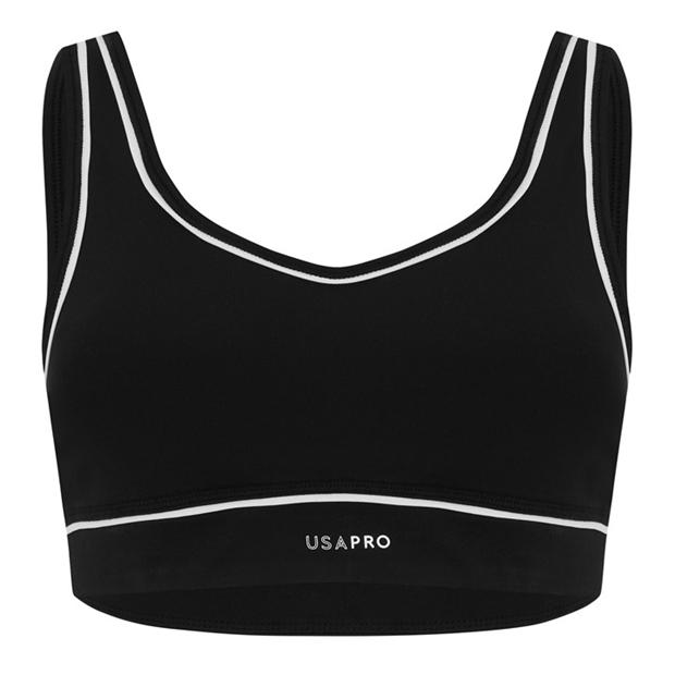 USA Pro x Sophie Habboo Piping Sports Bra