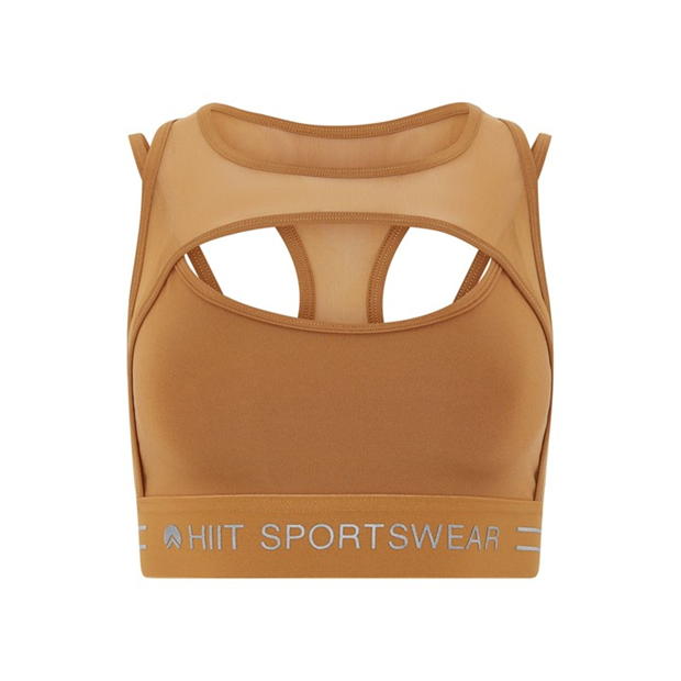 HIIT Reflective Logo Bralette