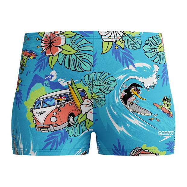 Speedo Boys Learn to Swim Digital Allover Aquashort