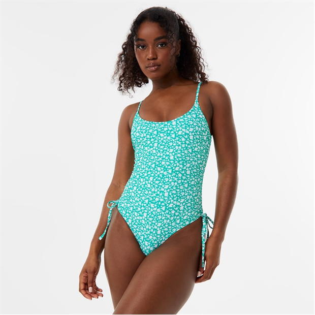 Jack Wills Ruched Side Swimsuit